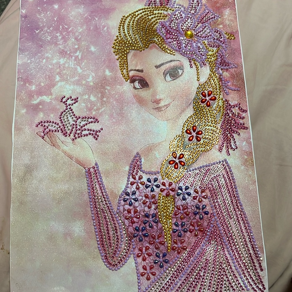 Handmade Disney Frozen diamond Art